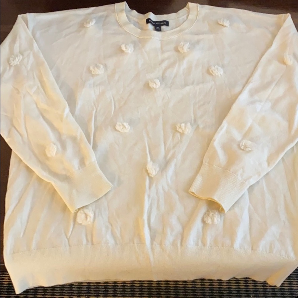 Banana Republic ivory sweater